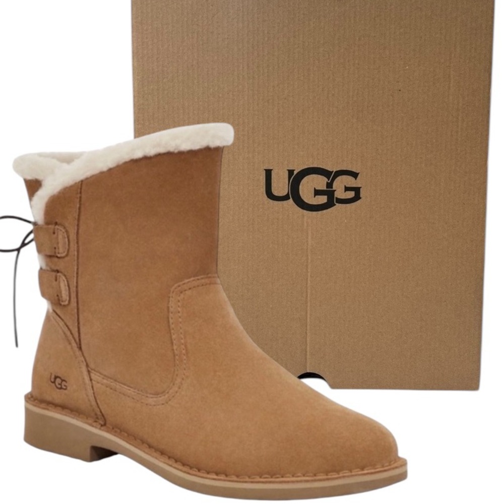 UGG Tan Shearling Boots